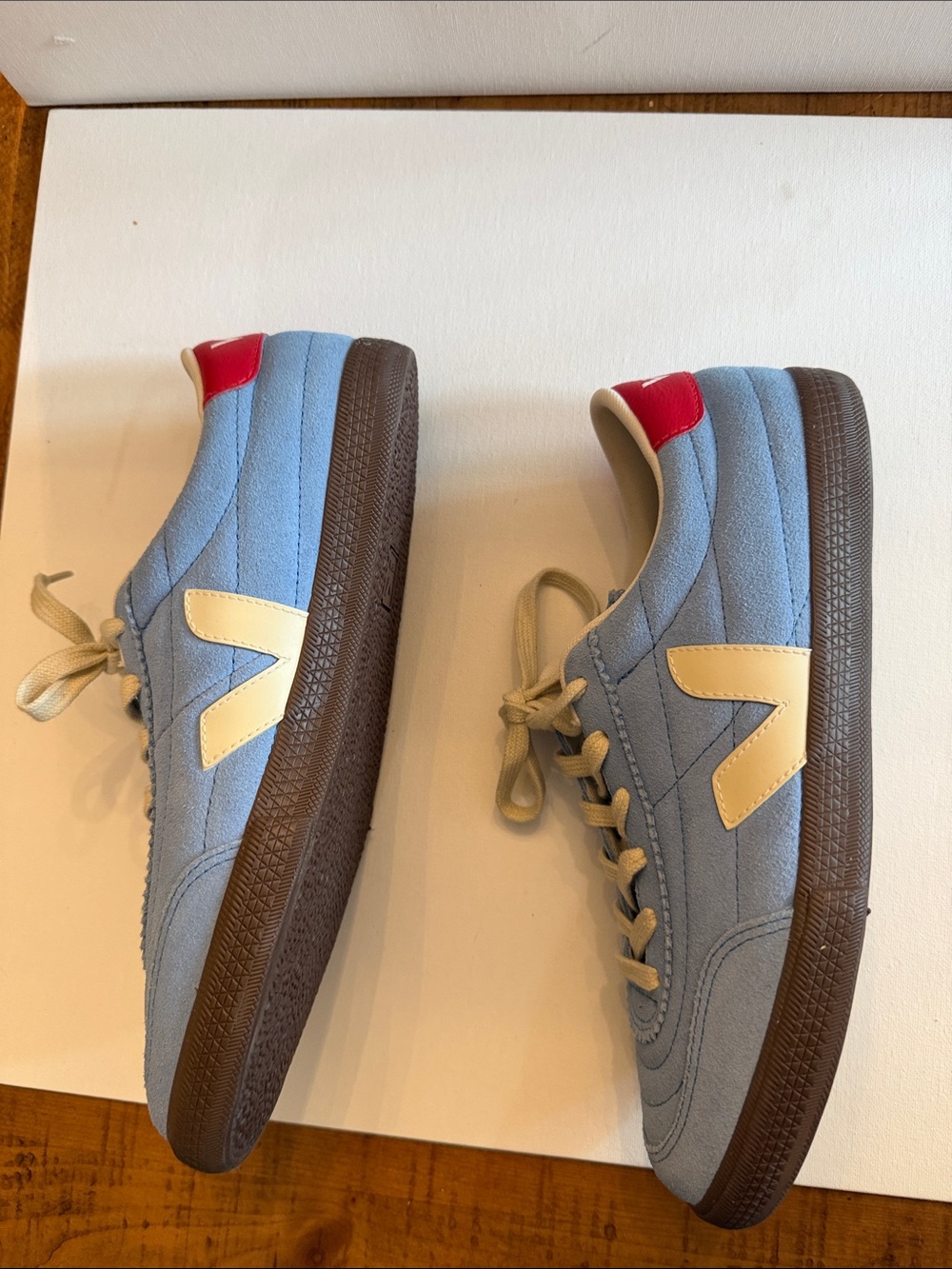Veja Panenka Sneakers US 9 39 EU Aqua/Pierre/Bark New - Picture 4 of 9